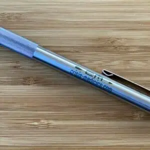 Crisis Medicine rugged metal pen