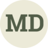 Initial MD in a light sand circle