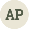 A circle with the initials AP