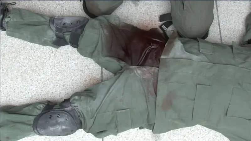 Groin junctional hemorrhage wound