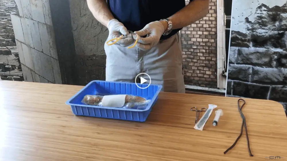 An excerpt from our CTC2 course demonstrates the skill station of performing a surgical airway with the NAR airway tracheostomy kit with bougie-introducer