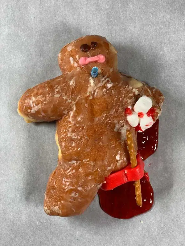 The Critically Injured Little Dough Boy required a cricothyrotomy using a state of the art Pixie-key