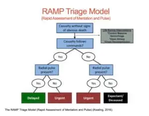 RAMP Triage flow chart