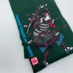 Crisis Medicine Dark Green Long sleeved Samurai print Tshirt in full color