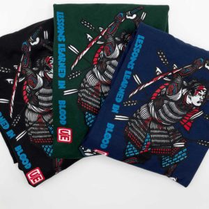 Crisis Medicine Long sleeved Samurai print Tshirt in full color
