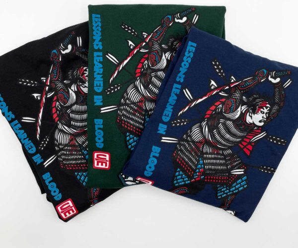 Crisis Medicine Long sleeved Samurai print Tshirt in full color