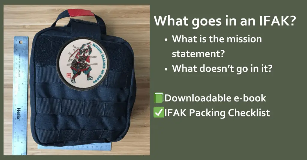 A photo of the Crisis Medicine IFAK